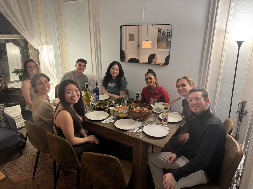 Dinner party on APRIL 5, 2025